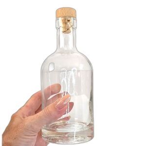 Vanilla Pura The Diana Extract Jar Clear with cork Stopper 375 mil